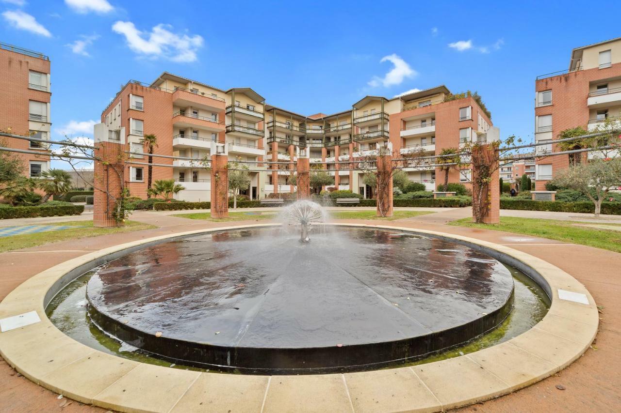 L Oasis Studio Proche Hopital Et Aeroport Piscine Parking &Netflix Toulouse Exteriör bild